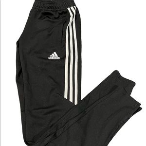 xs women stripped adidas joggers